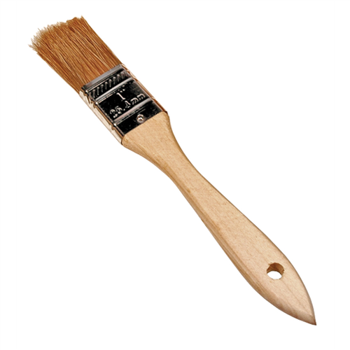 1 in. Utility Brush with Wood Handle