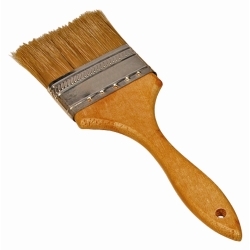 Brush Utility 2-1/2" Natural Bristles Wood Handle