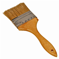 Brush Utility 3" Natural Bristles Wood Handle