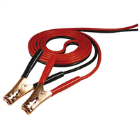 12' Light Duty 10-Gauge Battery Booster Cables with 250 Amp Clamps