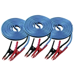 3-pk of 20' Heavy Duty Booster Cable, 4-Gauge and 400 Amp