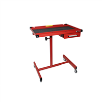 K Tool International Kti75104 30" Adjustable Work Table (Matte Red)