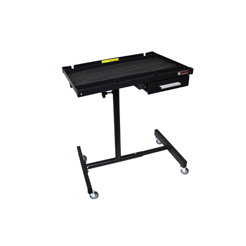 K Tool International Kti75107 30" Adjustable Work Table (Matte Black)