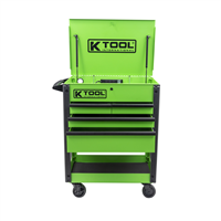 K Tool International Kti75121 35" Premium 4 Drawer 500 Lb. Service Cart (Matte N
