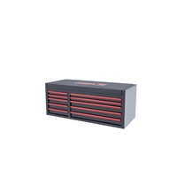 K Tool International Kti75134 55" Premium 10 Drawer Double Bay 500 Lb. Tool Box