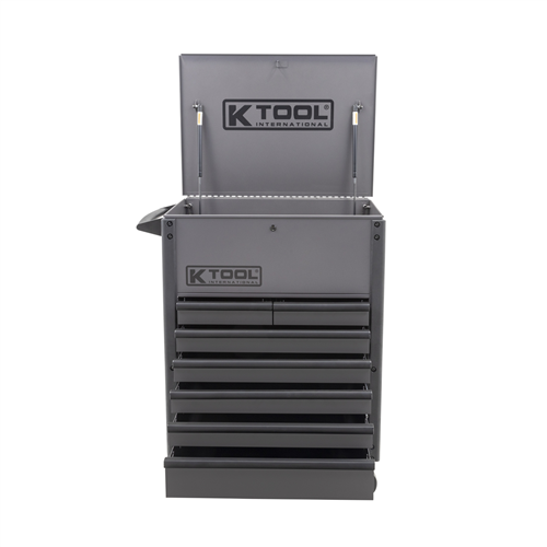 K Tool International Kti75151 Prem 7 Drawer 750 Lb Service Cart (Grey)