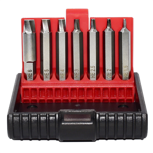 K Tool International Btk2-07Hs Damaged Hex Screw Extractor Set 7Pc