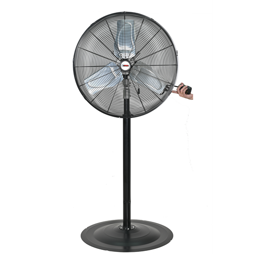 K Tool International Ced4838 24"Waterproof Oscillating Pedestalfan W/ Mistkit