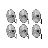 30" Oscillating Wall Mount Industrial Fan (Pallet of 6)