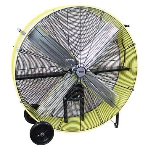 K Tool International Ced3168Y-Isn 42 Belt Drive Drum Fan Ul Listed Safety Yellow