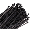 100-pk of 11â€ Black Nylon Cable Ties with 50 lb. Tensile Strength