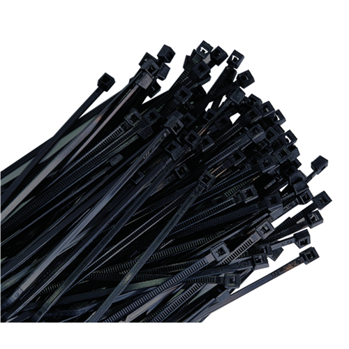 K Tool International Kti-78140 3-Pack Wire Tie 14In. Black 100/Bag 50Lb Tensile