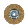 K Tool International KTI-79201 6" Crimped Wire Wheel, Coarse, Medium Face