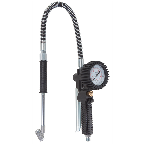 Professional Tire Inflator Gauge with 2-1/2â€ Mechanical Pressure Gauge