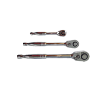 K Tool International Fht0903 72 Tooth 3 Pc Standard Ratchet Set Rotunda Only