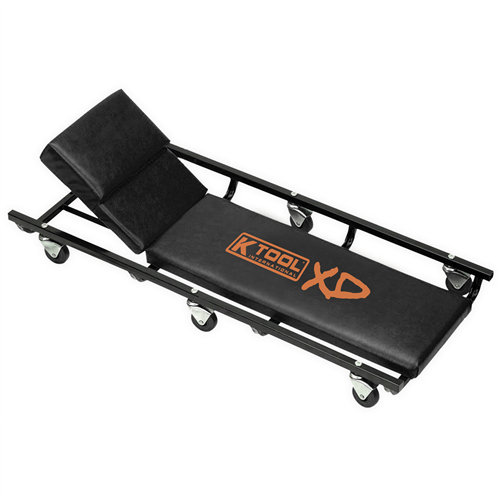 K Tool International Ktixd74962 40" Adjustable Headrest Metal Frame Creeper