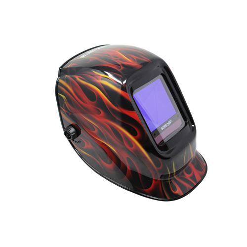 K Tool International Isnxd8457 Premium Red Flame Welding Helmet