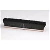 Indoor/Outdoor Push Broom Head Only, 18 in. Wide Wood Block, with 3 in. Medium Synthetic Bristles