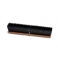 Indoor/Outdoor Push Broom Head Only, 24 in. Wide Wood Block, with 3 in. Medium Synthetic Bristles