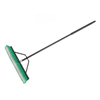 Indoor Push Broom, 24 in. Wide Block, with 3 in. Soft Synthetic Bristles, 60 in. Coated Metal Handle