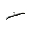 Floor Squeegee, 24" Curved Blade, Plated Steel Upper Body with Aluminum Handle Socket, Head Only