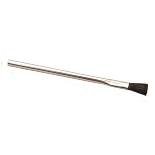 Acid Brush, 3/8" Wide, 6-1/2" Long Tin Handle
