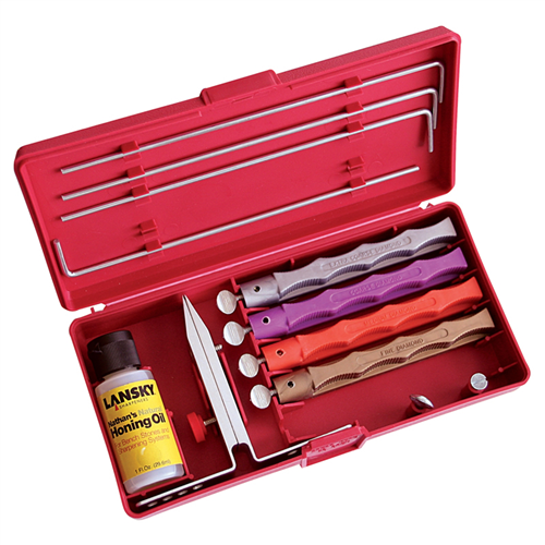 Lansky Sharpeners Lkdmd Lansky Deluxe Diamond Knife Sharpening System