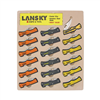 Lansky Sharpeners Lkn045 18 Piece Small Lockback Knife Display