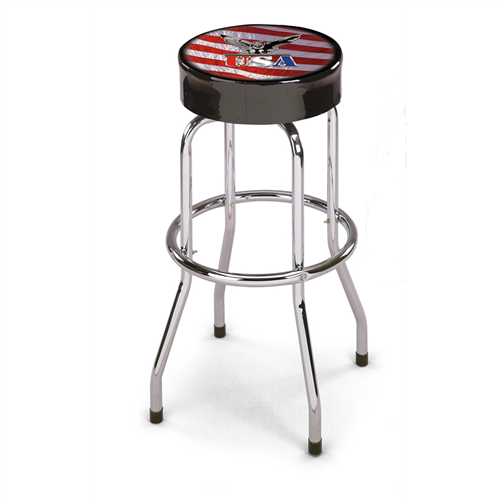 USA Eagle Shop Stool, 30" High