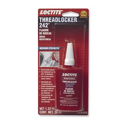 Loctite Corporation 492140 Threadlocker 242 - Medium Stre