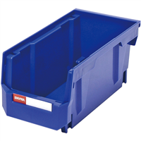 4 in x 7.4 in x 3 in Ultra Hanging Storage Bin - 5 Pack