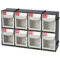 LDS Industries 1010017 8 Unit Flip Out Bin