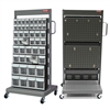 2 Sided Bins/Flip out Cart