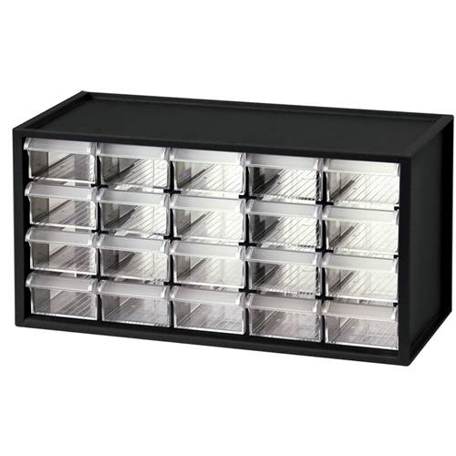 20 Drawers Plastic Parts Cabinet