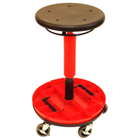 Mechanics Stool w/ Removable Tray - Low