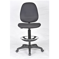 Workbench Chair - Upholstered High Back
