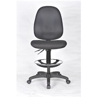 Workbench Chair -Deluxe Upholstered High Back - Lds Industries