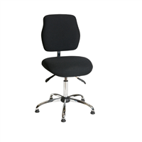 Esd Chair - Low Height - Deluxe Black