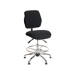 Esd Chair - Medium Height - Deluxe Black