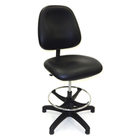 Workbench Chair -Vinyl Mid Back