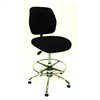 Esd Chair - Medium Height - Economy Black