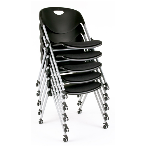 Stack, Nest, Gang Folding Chair - Plastic Seat - Lds Industries