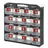 Storage Case 1- Sided 11 Bins w/ Carry Strap