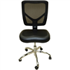 Dental Lab Chair, Mesh Back Black Seat