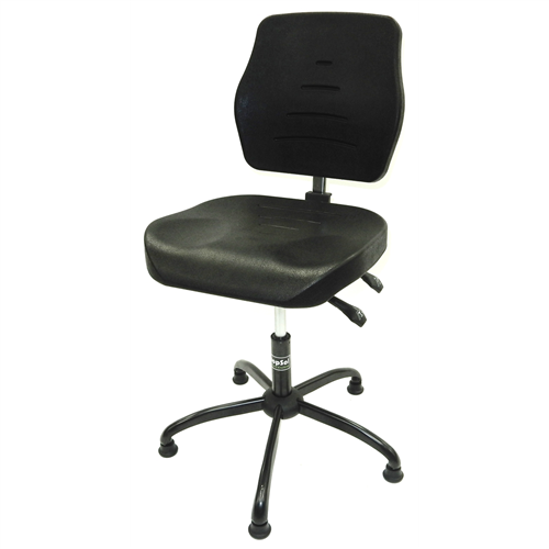 Workbench Chair, Polyurethane, Deluxe, Low - Lds Industries