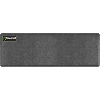 LDS Industries 1010650 LDS Anti-Fatigue Mat Supreme 6 ft. x 2 ft., Mosaic Steel, 62S