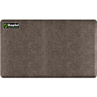 LDS Industries 1010658 LDS Anti-Fatigue Mat Supreme 5 ft. x 3 ft., Mosaic Steel, 53