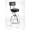 Chair, Workbench Vinyl Seat with Back