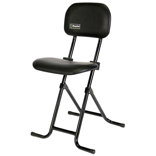 ShopSol Folding Seat, Sit Stand w/ 300 lb. Capacity