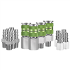 14 Piece Flexzilla Pro High Flow Coupler And Plug Kit - 1/4 in. NPT
